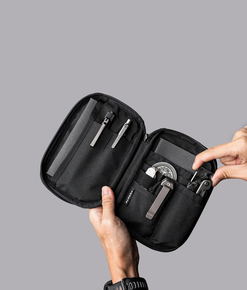 7 個內部口袋,可放置 EDC 工具