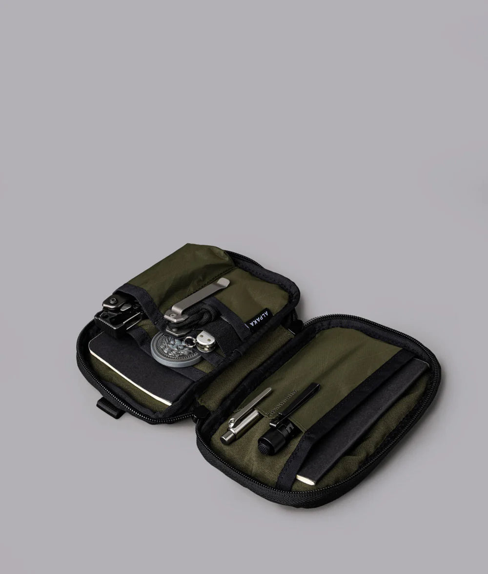 7 個內部口袋,可放置 EDC 工具