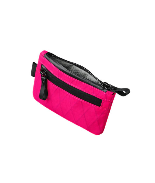 ZIP POUCH HOT PINK RVX20 - LIMITED EDITION 防水拉鍊小袋